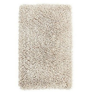 Knightsbridge Melbourne 220 GSF Non Skid Back Bath Rug 20 x 30 - Ivory - 1 of 3