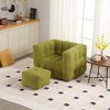 LIVAREEmlen Single chair comfortable seat, the seat is soft and comfortable, suitable for small living room space single sofa - 2 of 4