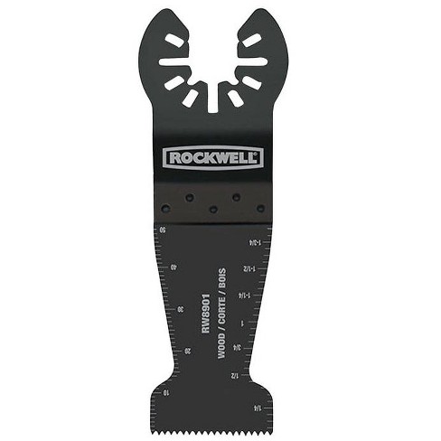 Rockwell Sonicrafter 1-3/8 In. L Steel Wood End Cut Blade 3 Pk : Target