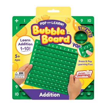 Junior Learning® Addition Pop and Learn™ Bubble Board
