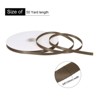 Unique Bargains Polyester Soft Decorative Cake Box Gift Wrapping Ribbon 3/8" x 50 Yard Brown - 2 of 4