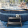 Confer Plastics Handi-Step 2 Step Hot Tub Stairs for Straight & Curved Spas, Outdoor/Indoor Step Stool for Garage, Home & Camping, Charcoal Grey - 3 of 4