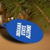 Indiana State University Alumni Aluminum Holiday Christmas Tree Ornament - 4 of 4