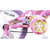 Titan Girl's Flower Princess BMX Bike for 4-9 Years Girls with Training Wheels 16 Inch Kids Toddler Bicycle with Utility Basket & Streamers - Pink - 2 of 4