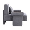 CAVINAS Modern Oversized Accent Chair Armchair with Storage space under the armrest,Wide Lounge Chair Leisure for Living Room&Bedroom - 3 of 4