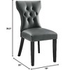 Modway Silhouette Dining Vinyl Side Chair - 3 of 4