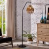 Maxax 65" Farmhouse Boho Rattan Floor Lamp for Living Room - 2 of 4