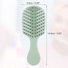 Unique Bargains Leaf Style Hollow Hair Brush 1 Pc - 2 of 4