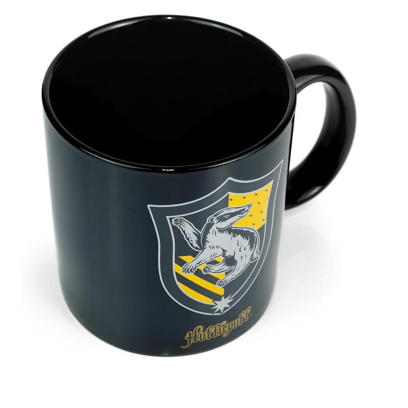 Seven20 Harry Potter Hufflepuff 20oz Heat Reveal Ceramic Coffee Mug | Color Changing Cup, 3 of 7