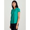 RBX Active Women's Short Sleeve T-Shirt Quick Drying Workout Top with Mesh Panels - 4 of 4
