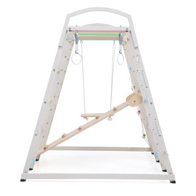 Infurnic Baby Activity Gyms Multi-Functional Climbing Frame, Safe and Sturdy Design, Spacious Play Area, Multicolored, 52.76"*14.97"*5.71"