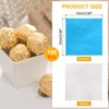 Unique Bargains Aluminum Foil Textured Surface Candy Making Wrapper 100 Pcs - 2 of 4