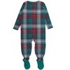 RuffleButts Gender Inclusive Modal Blend Baby One Piece Footie Pajamas - 2 of 2