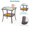 Sonkuki 7 Pieces Outdoor Furniture Set with Side Table, Patio Chair with Washable Cushion - 4 of 4