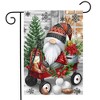 Briarwood Lane Winter Garden Flag 12x18 For Outdoor Wagon Gnome For Winter Garden Flag Flags For Outside - 2 of 4