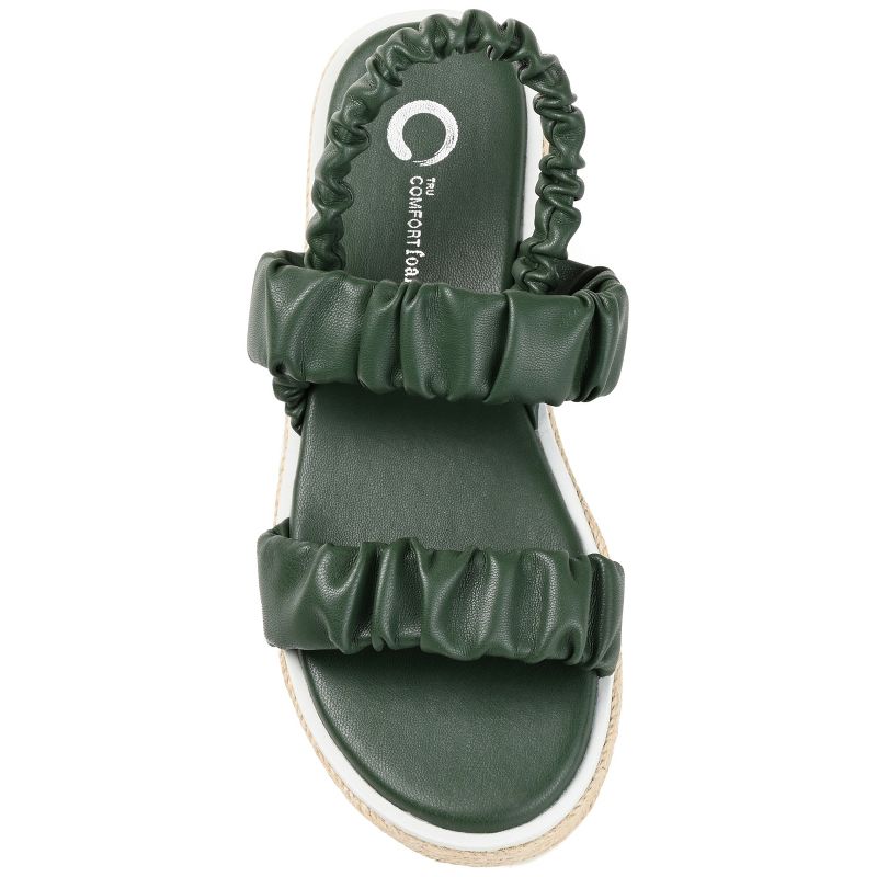 Journee Collection Womens Knowles Tru Comfort Foam Espadrille Platform Sandals, 5 of 11