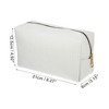 Unique Bargains Durable Solid Color Cosmetic Bag 1 Pc - 2 of 4