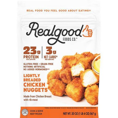 Real Good Foods Low Carb Chicken Nuggets - Frozen - 20oz : Target