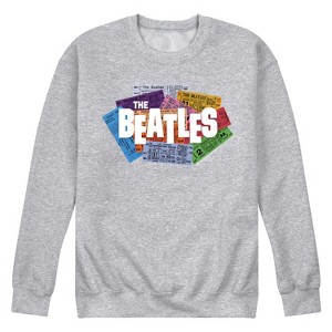 Men's - The Beatles - Tickets Graphic Fleece Sweatshirt - 1 of 4