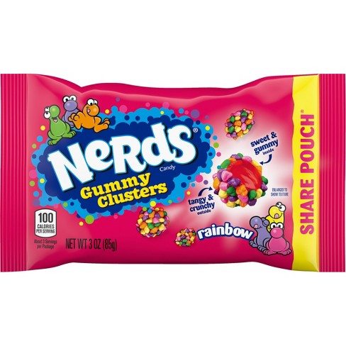 NERDS Rainbow Candy 5 oz. Video Box