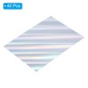 Unique Bargains Scrapbook Poster DIY Crafts Metallic Mirror Holographic Cardstock - 3 of 4