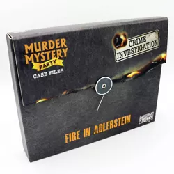 Murder Mystery Case Files Fire in Adlerstein Game