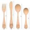 REGALWOVEN Stainless Steel Durable Flatware Set 4 Pcs 1 Set - 2 of 4