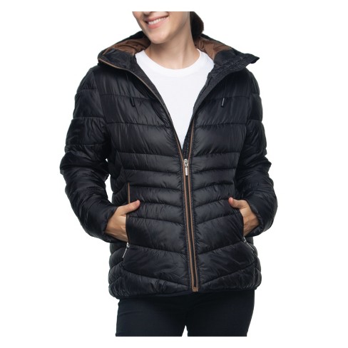 Target black puffer jacket online