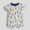 Chick Pea Gender Neutral Baby Short Sleeve Romper 2 PC Set - 3 of 4