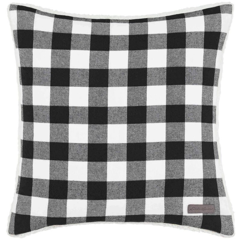 50"x60" Cabin Plaid Throw Blanket with Square Throw Pillow Set- Eddie Bauer, 3 of 10