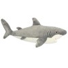 Aurora Large Great White Shark Destination Nation Adventurous Stuffed Animal Gray 17" - 3 of 4