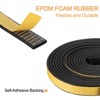 Unique Bargains Solid EPDM Rubber Weather-Proof DIY Gasket Protection Seal Strips - 3 of 4