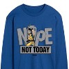 Men's - Marvel - Wolverine Nope Not Today Long Sleeve Graphic T-Shirt - 2 of 4
