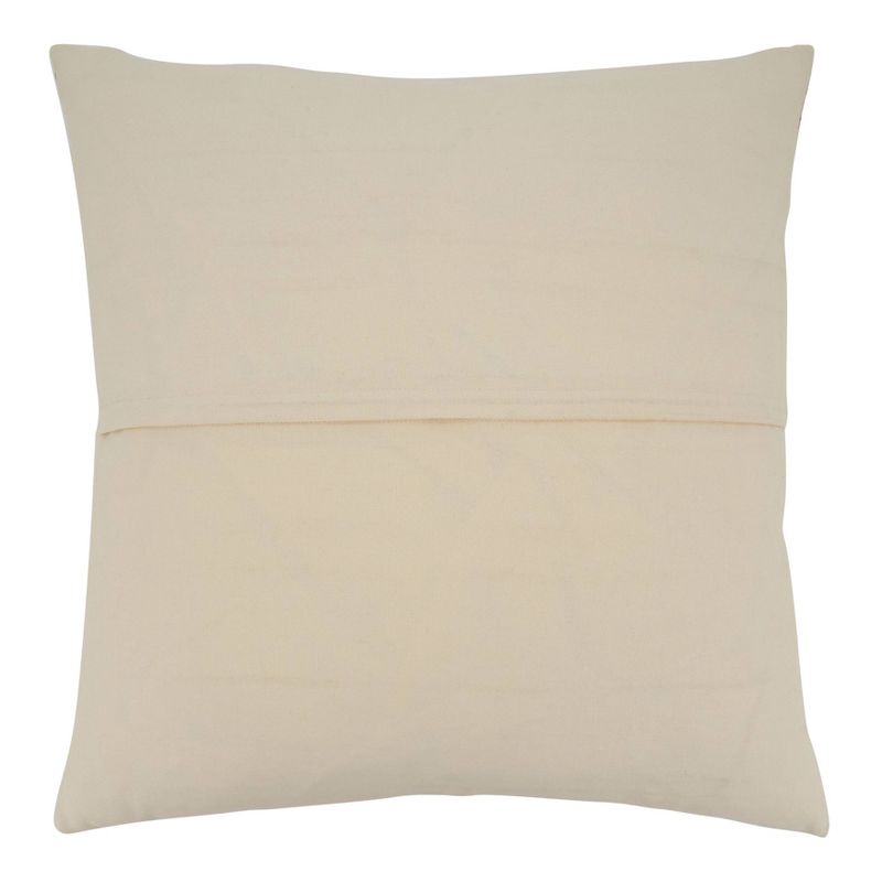 22&#34;x22&#34; Oversize Woven Line Design Poly Filled Square Throw Pillow - Saro Lifestyle, 3 of 5