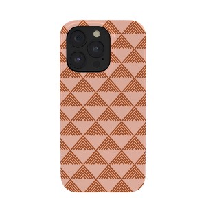 June Journal Triangular Lines in Terracotta Snap Slim iPhone 15 Case - Society6 - 1 of 1