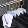 HomeCube USA Clear Acrylic Coat Hangers with Gold Hook, Elegant, Durable & Heavy Duty, Perfect For Home & Boutique Use - 2 of 4