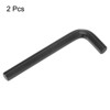 Unique Bargains Home Repair Tools L-Shape Hex Key Wrenches 2 Pcs Black - 3 of 4