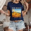 Artistic New Mexico State Taos Pueblo T-Shirt, Native American Heritage Tee and Southwestern Cultural Souvenir | OrnamentallyYou - 4 of 4