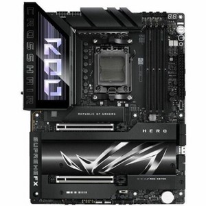 Asus ROG Crosshair X870E HERO Gaming Desktop Motherboard - AMD X870E Chipset - Socket AM5 - ATX - Ryzen 7, Ryzen 8, Ryzen 9 Processor Supported - 1 of 4