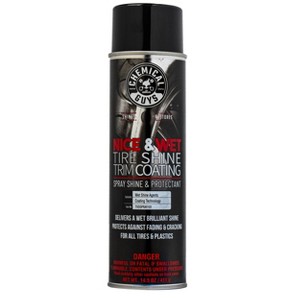Chemical Guys Nice and Wet Tire Shine Protective Coating: Liquid Auto Tire Cleaner, Car Cleaning Supplies, Unscented - 1 of 4