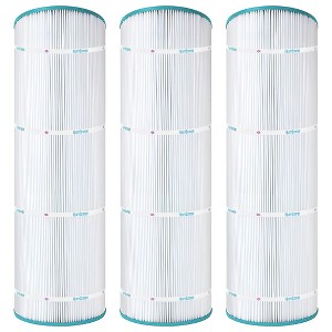 Hurricane Filters Replacement Spa Filter Cartridge for Unicel C-8413, PWWPC125B, Filbur FC-2575, Waterway Proclear 125 2006, White, 3 Pack - 1 of 4