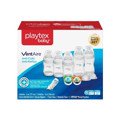 Playtex Baby VentAire Complete Tummy Comfort Baby Bottle, 6 oz, 1 Pack 