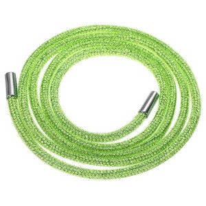 Unique Bargains Round Bling Rhinestone Tube Rope for Sneakers Sweaters - 1 of 4