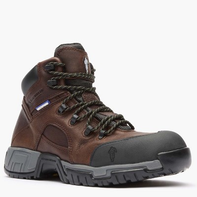 Men's Michelin HydroEdge Steel Toe Waterproof Work Boot, XHY662, Black