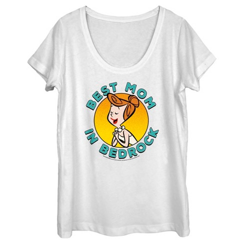 Women's The Flintstones Best Mom in Bedrock T-Shirt - image 1 of 4