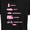Women's - Barbie - Barbie Vehicles Short Sleeve Graphic T-Shirt - 2 of 4