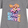 - Paw Patrol - Reach For The Skye Graphic Short Sleeve Fleece Dress - 2 of 4