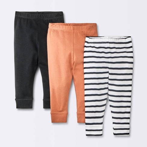 Baby 3pk Neutral Pants - Cloud Island™ Black : Target