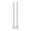LumaBase Metal Festoon Poles, 96" - Set of 2 - 2 of 4