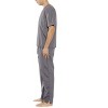 Tropi Unisex Scrub Sets Medical Scrubs Mens Scrubs (Steel Grey, Small) - 3 of 3
